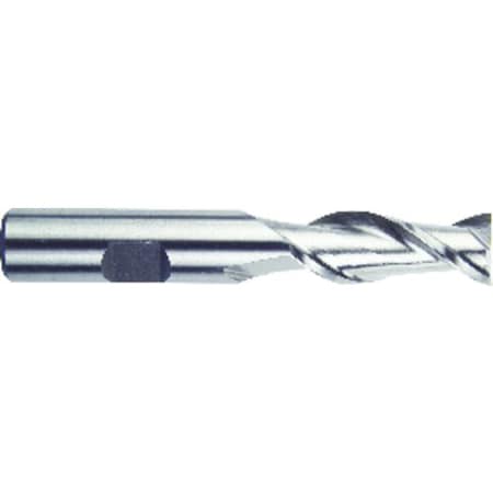 End Mill, Center Cutting High Helix Regular Length Single End, Series 1920, 58 Cutter Dia, 334